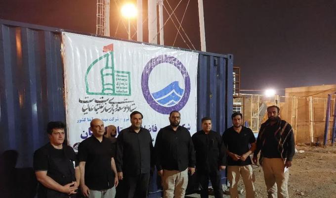 توزیع روزانه ۴۰ هزار آب لیوانی در بین زائران اربعین
