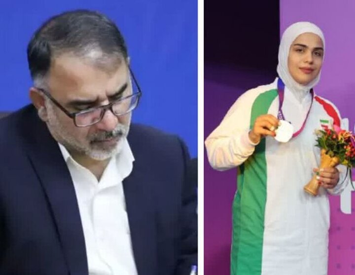پیام تبریک استاندار به بانوی مدال آور لرستانی
