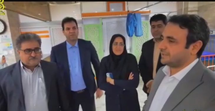بازدید معاون درمان وزارت بهداشت از بیمارستان شهید «رحیمی»