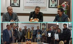 آیین تجلیل از برگزیدگان لرستانی در جشنواره ملی موسیقی جوان برگزار شد