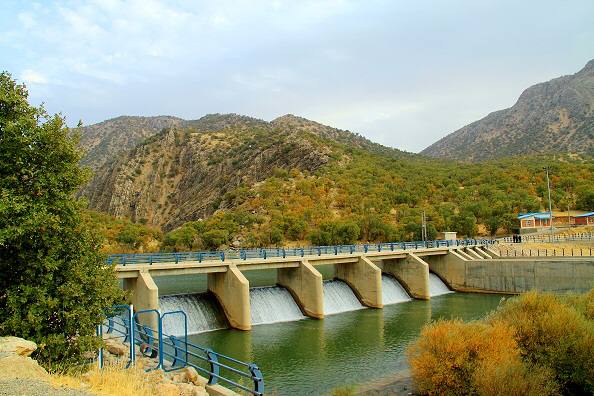 دریچه سدهای لرستان بسته شد