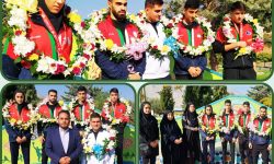 مراسم استقبال از قهرمانان لرستانی کاراته آسیا
