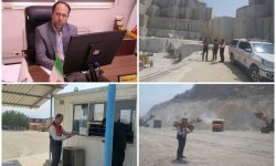 جابه‌جایی بیش از یک میلیون تن موادمعدنی ومصالح ساختمانی در لرستان