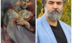 کسب رتبه برتر رویداد ملی نقاشی «هنر راویان غزه» توسط هنرمند لرستانی
