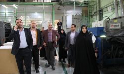 خط تولید جدید در چاپخانه یاقوت سبز بروجرد افتتاح شد