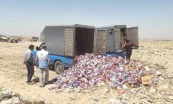 ۷۱ تن مواد غذایی غیرقابل مصرف در لرستان معدوم شد