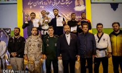 پاسدار جوان لرستان طلای مسابقات تکواندو را از آن خود کرد