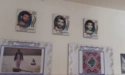 نصب تمثال شهدا در جهاد دانشگاهی لرستان