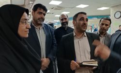 نمره قبولی مسئولان بیمارستان شهید رحیمی از دادستان خرم آباد