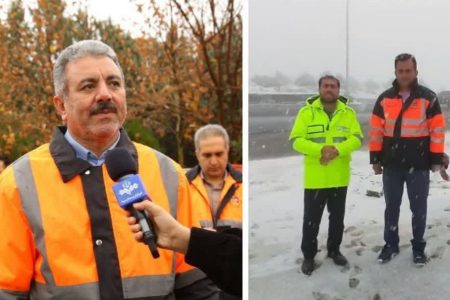 آماده باش نیروهای راهداری در جاده‌های لرستان