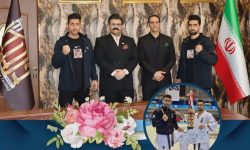 کسب مدال طلای کارکنان «دُرنیکا دارو» در مسابقات جهانی کاراته ژاپن