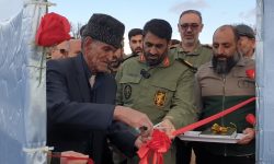 کانال آب‌بر کشاورزی در دهستان کاکاشرف افتتاح شد