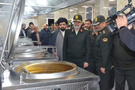 افتتاح آشپزخانه نیمه صنعتی فرماندهی انتظامی لرستان