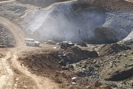 فیلم‌|عملیات انفجار در سد «مخمل کوه» لرستان