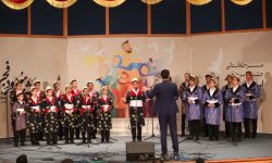درخشش گروه «آسمان» لرستان در جشنواره ملی سرود فجر
