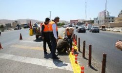 رفع ۶ نقطه حادثه‌خیز در محورهای مواصلاتی خرم آباد