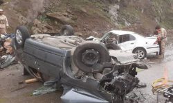 تصادف در جاده دورود – بروجرد ۲ کشته بر جای گذاشت