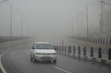 هشدار پلیس‌ راه لرستان نسبت به لغزندگی و مه گرفتگی جاده‌ها