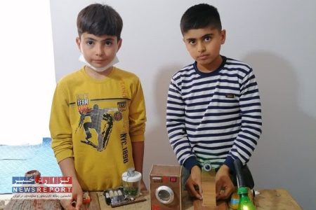 ابتکارات دو نوجوان روستا “عرب لاله گون” از مواد بازیافتی
