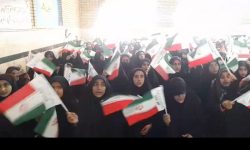 حمایت دانش آموزان لرستانی از عملیات تنبیهی سپاه علیه رژیم صهیونیستی