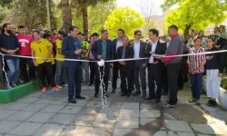 تبدیل پارک معلم خرم آباد به پارک ورزشی