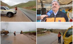 تمامی محورهای مواصلاتی لرستان باز است