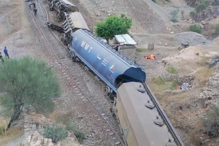 راه آهن سراسری تهران – جنوب همچنان بسته است