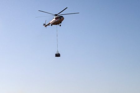 ۲ بالگرد اطفای حریق به کوهدشت و پلدختر اعزام شد