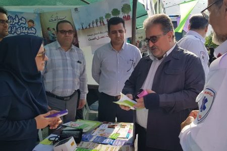 ارائه خدمات رایگان بهداشتی در مهمانی خانوادگی غدیر خرم‌آباد+تصاویر