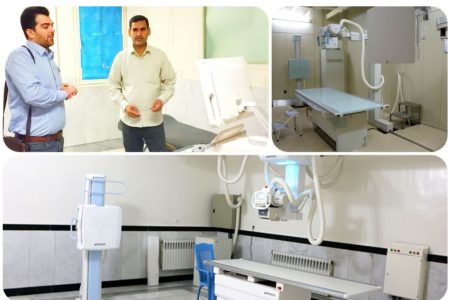 بخش سونوگرافی درمانگاه شهید امیری خرم‌آباد افتتاح شد