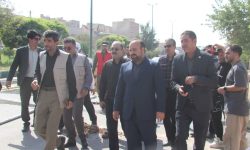 آغاز عملیات عمرانی تقاطع غیر همسطح امام رضا در خرم‌آباد+تصاویر