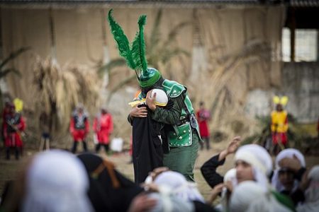 آئین تعزیه در شهر خرم‌آباد اجرا می‌شود
