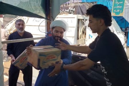 پذیرایی موکب «الحسین» اوقاف لرستان از زائران اربعین