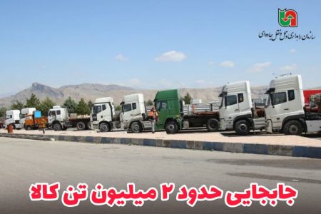 جابجایی ۲ میلیون تن کالا از طریق ناوگان حمل و نقل لرستان