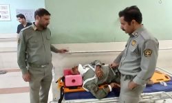 مصدومیت محیط بان لرستانی در اطفا حریق “سفیدکوه”