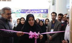 نمایشگاه نقاشی «نجوای قلم» در خرم‌آباد افتتاح شد