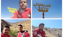 صعود نجاتگران هلال احمر خرم آباد به قله «یخچال»