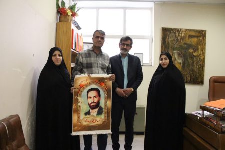 فرزند شهید «علی محمد دهقانکار» تجلیل شد