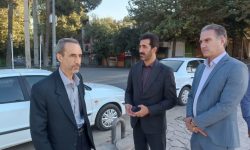 بازدید بازرس کل لرستان از حریم قلعه تاریخی «فلک‌الافلاک» خرم آباد+تصاویر
