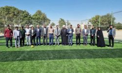 افتتاح دومین زمین چمن مصنوعی در لرستان