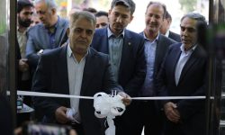 افتتاح ساختمان جدید شعبه انقلاب بانک قرض‌الحسنه مهر ایران در خرم‌آباد