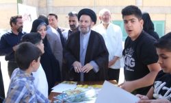 ایستگاه فرهنگی هنری «راه نصرالله» برپا شد+تصاویر