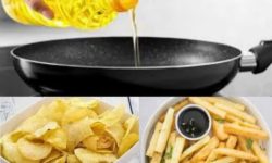 کاهش جذب روغن هنگام سرخ کردن