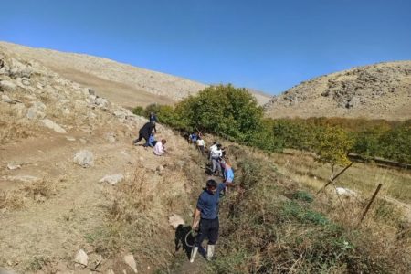 آغاز فاز دوم کانال آب بر کشاورزی روستای شاه جمشیدی