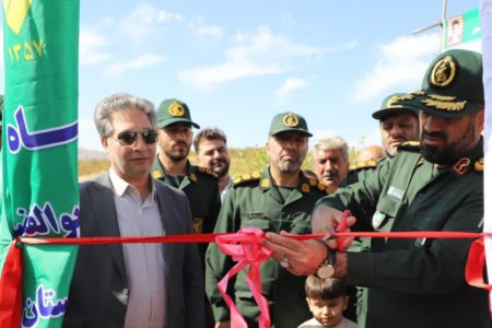 افتتاح آسفالت جاده بین مزارع روستای گرماوله و گلزار شهدای بدرآباد+ عکس