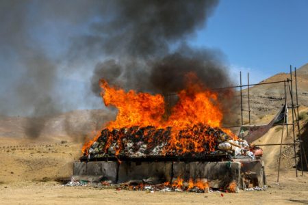 ۶ تن مواد مخدر در لرستان امحا شد