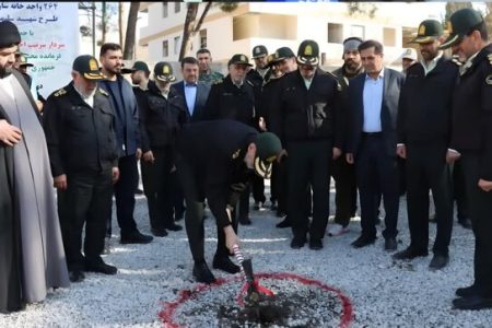 آغاز عملیات ساخت ۲۶۴ واحد مسکونی کارکنان ناجا در لرستان