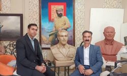 نصب سردیس امیر سرتیپ دوم «اسکندر بیرانوند» در بیرانشهر