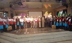 تجلیل از ۲۰۰ خیر و داوطلب جمعیت هلال احمر لرستان+تصاویر