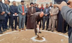 کلنگ زنی ساخت ۲۴۰ واحد نهضت ملی مسکن در بروجرد